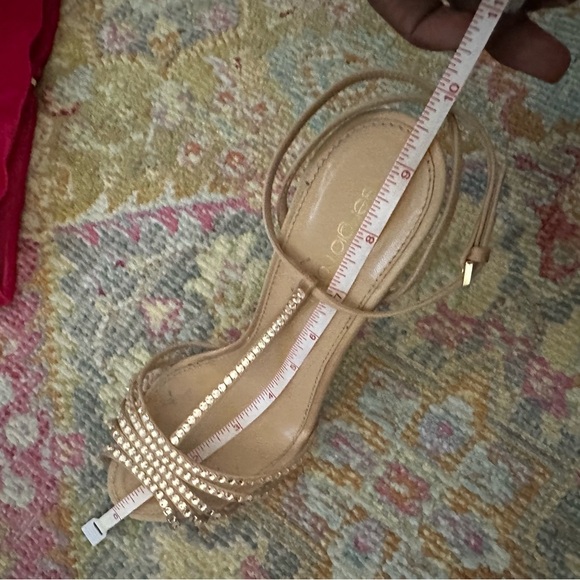 Sergio Rossi Crystal Embellished Strappy Sandals - Picture 15 of 15